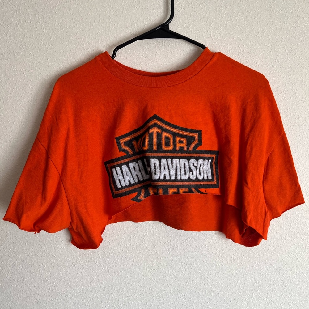 HARLEY DAVIDSON crop top